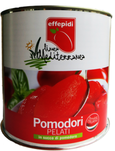 linea mediterranea pomodori pelati 4kg